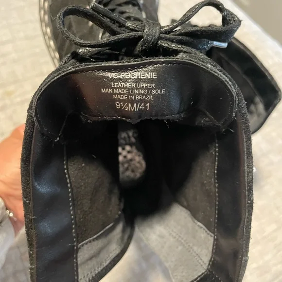 Vince Camuto x Fashion Jackson Suede Lace-Up Hiker Boots - Puchenie - Picture 3 of 3